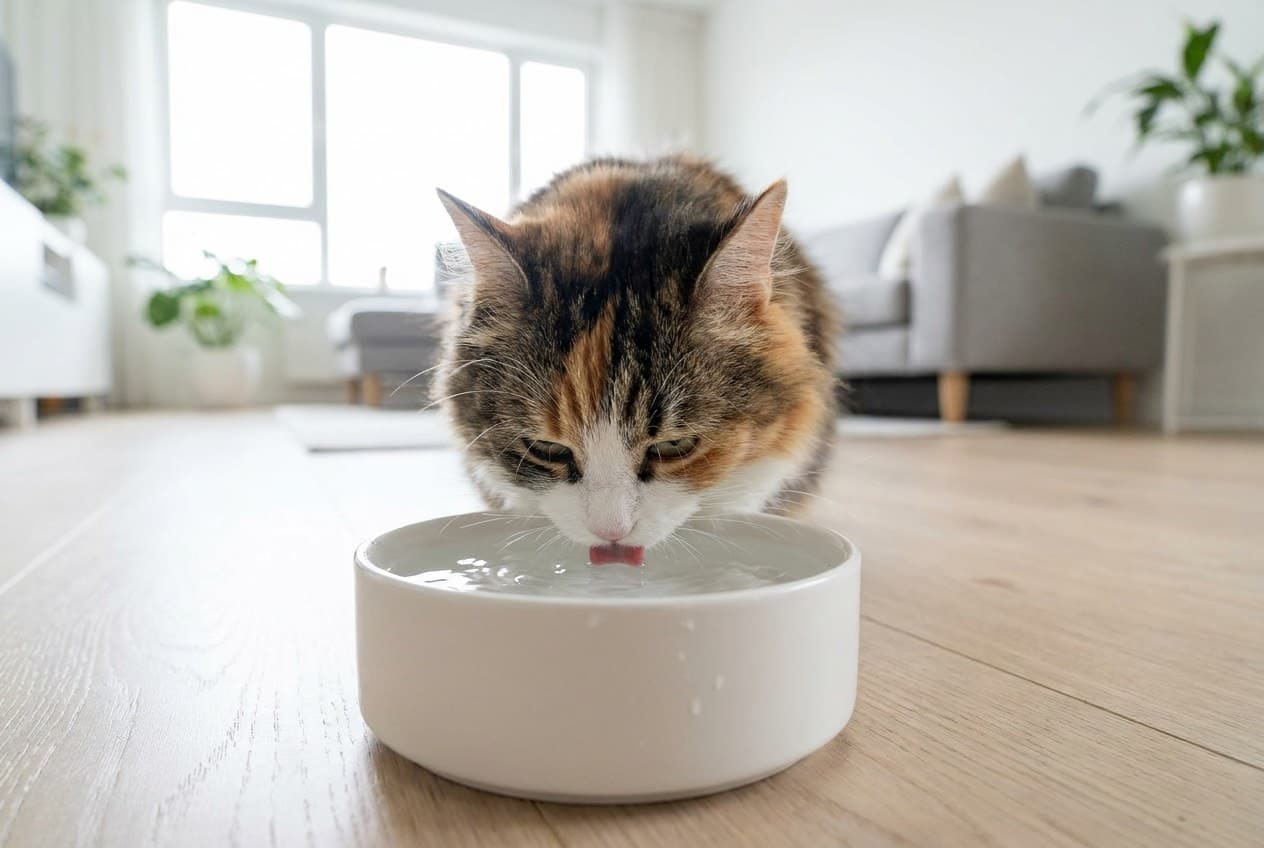 Perché il mio gatto beve improvvisamente così tanta acqua?