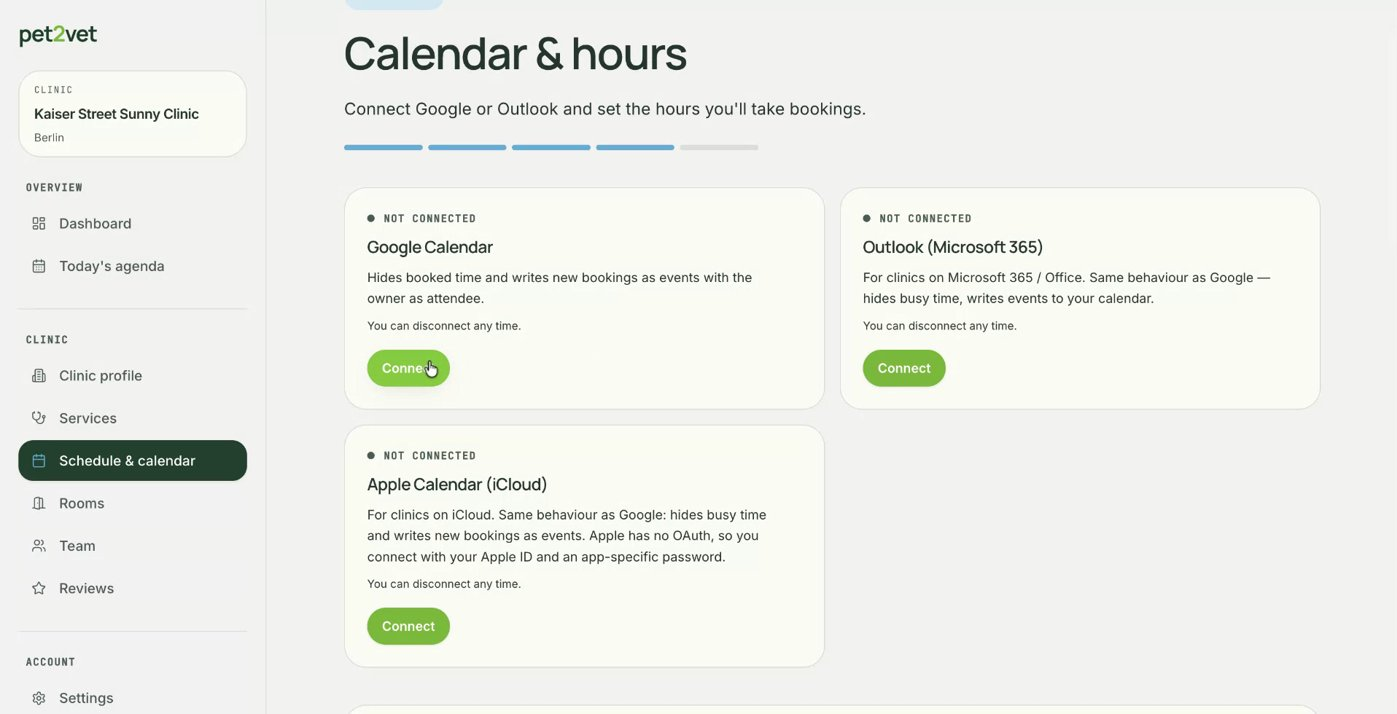 Google Calendar verbinden